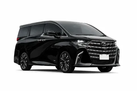 黑色 Toyota Alphard 機場接送車輛